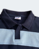 Calven Kleen Men’s Branded Cotton PQ Shirt in Navy Blue